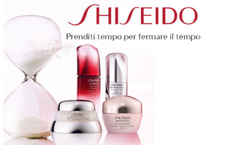 Promozione Shiseido Time 4 Beauty